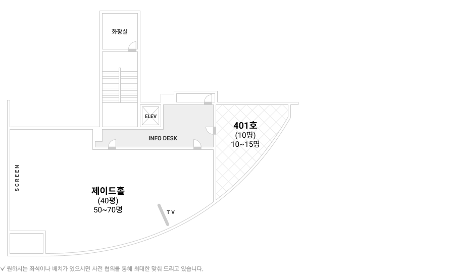 401호 평면도